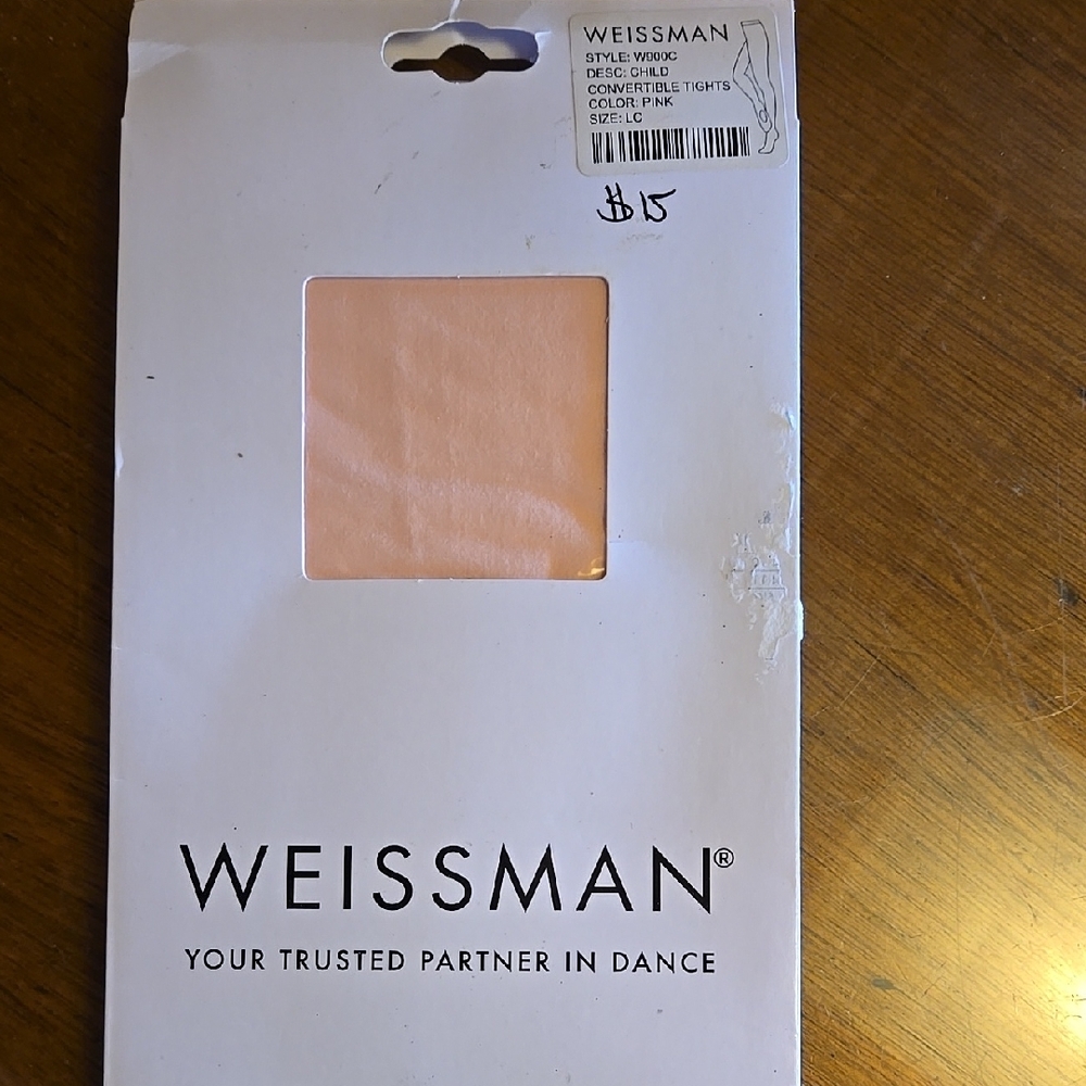 Weissman Pink Convertible Tights